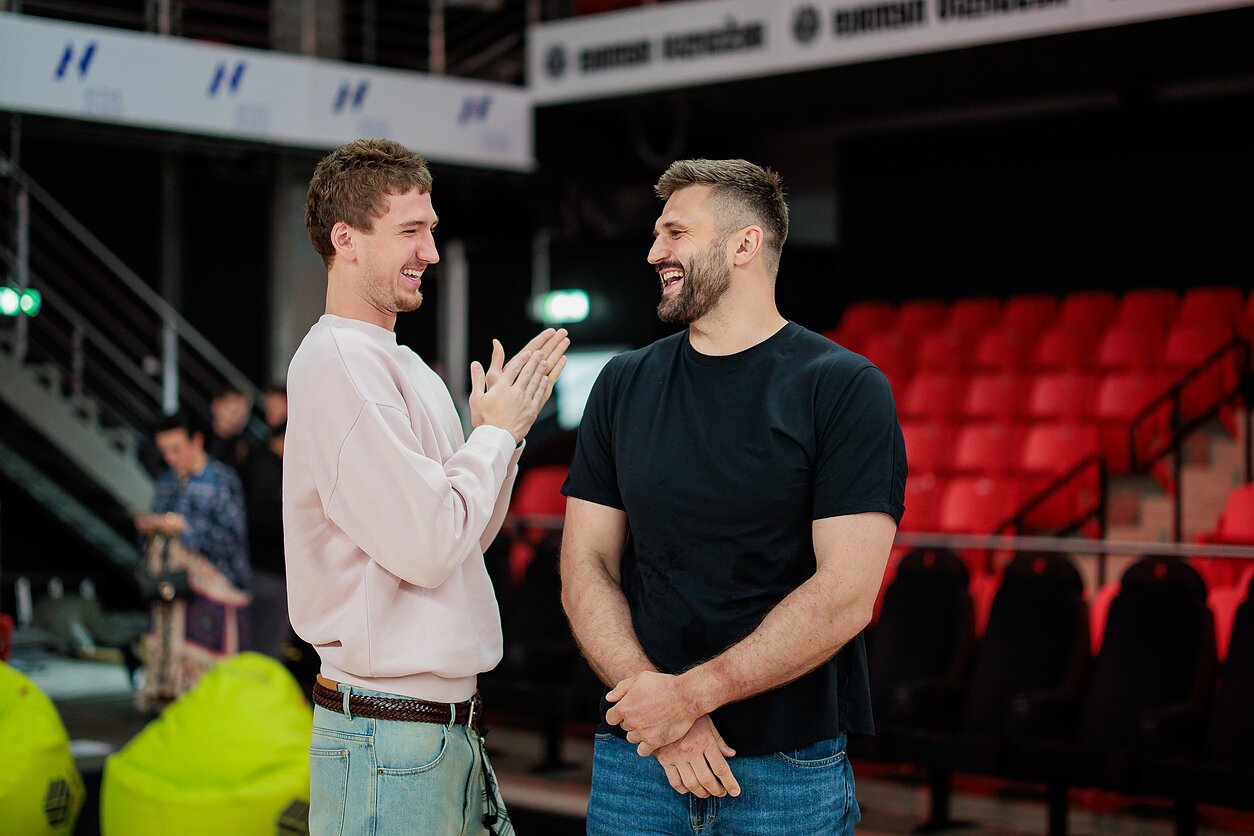 Matas Buzelis ir Linas Kleiza