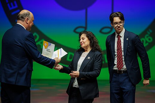 „Dainų dainelės“ laureatų apdovanojimų ceremonija