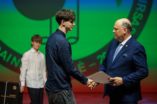 „Dainų dainelės“ laureatų apdovanojimų ceremonija