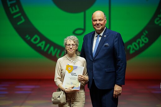 „Dainų dainelės“ laureatų apdovanojimų ceremonija