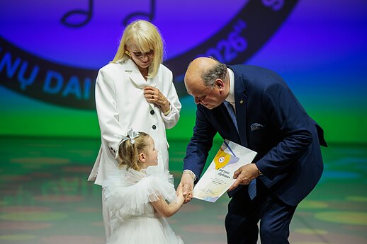 „Dainų dainelės“ laureatų apdovanojimų ceremonija