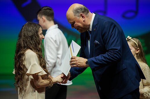 „Dainų dainelės“ laureatų apdovanojimų ceremonija