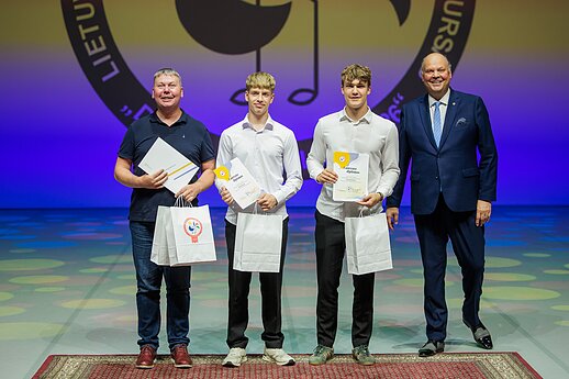 „Dainų dainelės“ laureatų apdovanojimų ceremonija