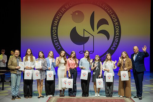 „Dainų dainelės“ laureatų apdovanojimų ceremonija