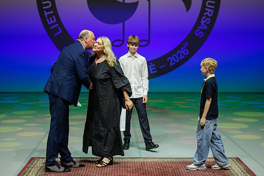 „Dainų dainelės“ laureatų apdovanojimų ceremonija