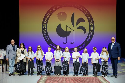 „Dainų dainelės“ laureatų apdovanojimų ceremonija