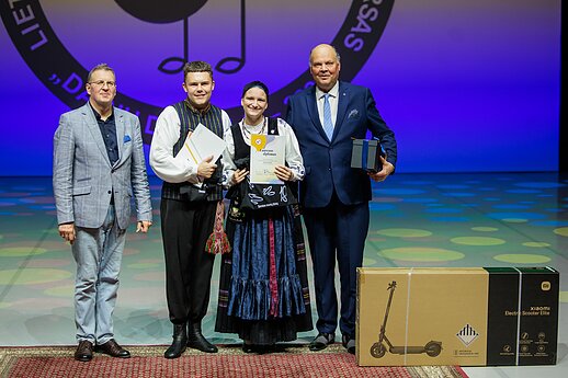 „Dainų dainelės“ laureatų apdovanojimų ceremonija