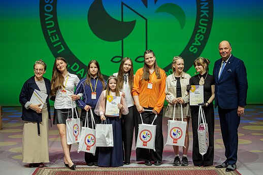 „Dainų dainelės“ laureatų apdovanojimų ceremonija