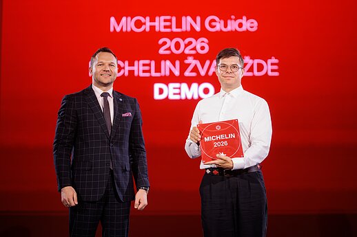 „Michelin“ gido įvertinimo paskelbimas Vilniuje
