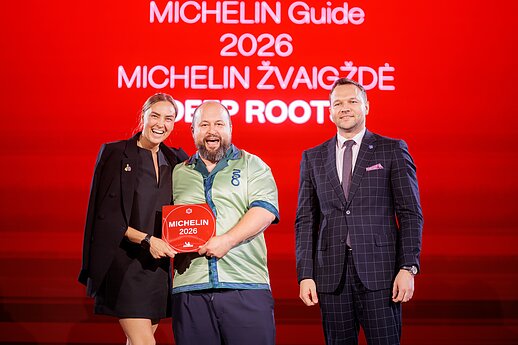 „Michelin“ gido įvertinimo paskelbimas Vilniuje