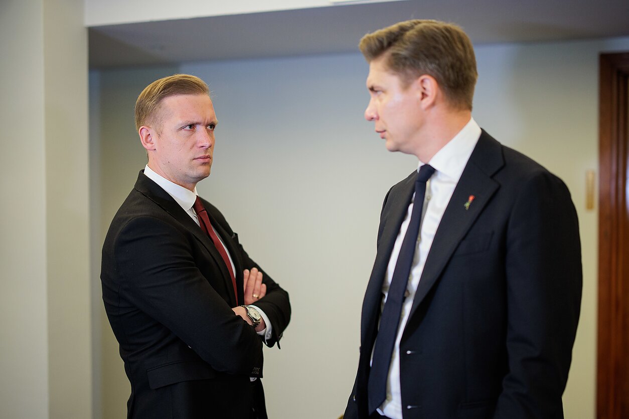Robertas Duchnevičius ir Mindaugas Sinkevičius 