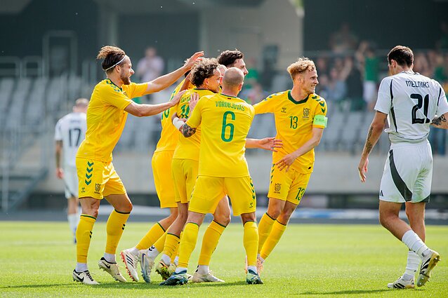 Lietuvos futbolo rinktinė. Baltijos taurės pusfinalis: Lietuva – Latvija Lietuvos futbolo rinktinė. Baltijos taurės pusfinalis: Lietuva – Latvija