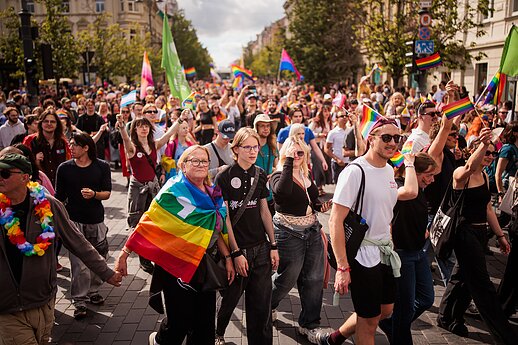 „Pride“ eitynės 2026