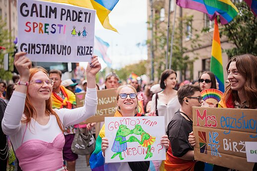 „Pride“ eitynės 2026
