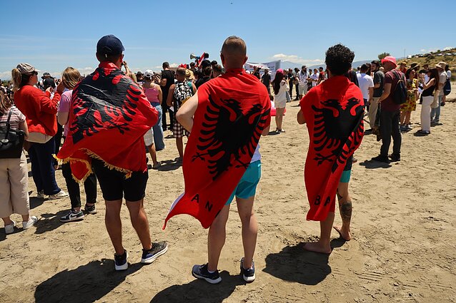 Protestas Albanijoje Protestas Albanijoje