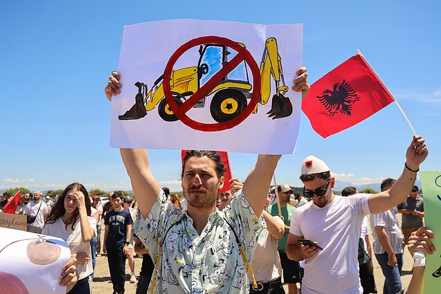 Protestas Albanijoje Protestas Albanijoje