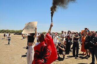 Protestas Albanijoje