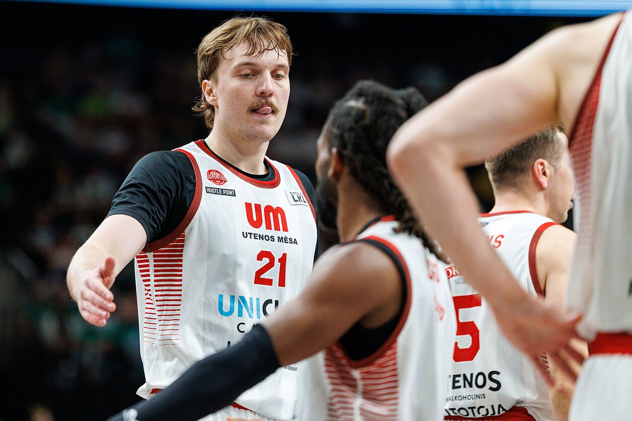 Erikas Venskus. LKL finalas: Kauno „Žalgiris“ – Utenos „Juventus“ Erikas Venskus. LKL finalas: Kauno „Žalgiris“ – Utenos „Juventus“
