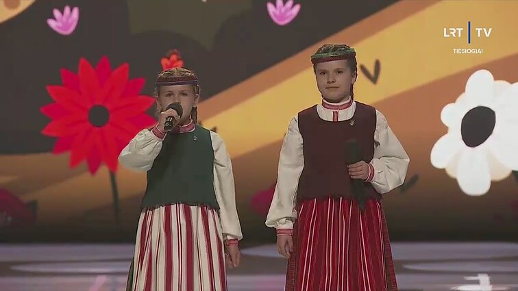 Dainų dainelė 2026. Laureatų koncertas. Aušrinė Marija Šakytė ir Tėja Stapušaitytė – „Tupiejė gaidielis“