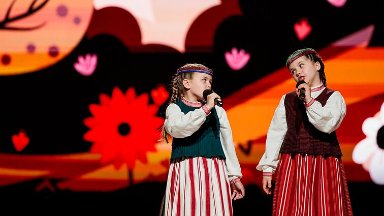 Dainų dainelė 2026. Laureatų koncertas. Aušrinė Marija Šakytė ir Tėja Stapušaitytė – „Tupiejė gaidielis“