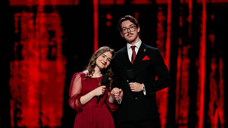 Dainų dainelė 2026. Laureatų koncertas. Rojus Gustas ir Marija Širvinskaitė – „Pa-pa-pa-papagena!“