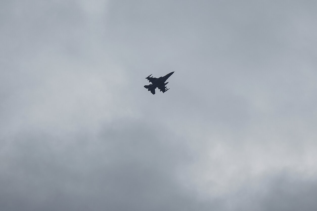 Naikintuvas F-16. Asociatyvi nuotr.