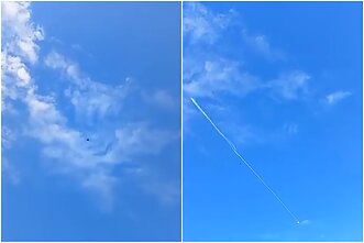 Nato naikintuvas Latvijos oro erdvėje numušė droną