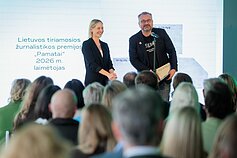 Pirmosios tiriamosios žurnalistikos premijos „Pamatai“ įteikimo ceremonija Pirmosios tiriamosios žurnalistikos premijos „Pamatai“ įteikimo ceremonija