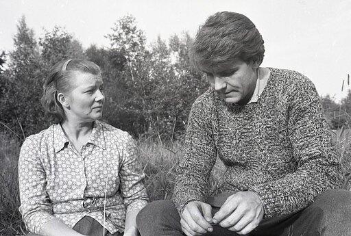 Apolonija Matkevičiūtė ir Kęstutis Žilinskas. 1984 m. 