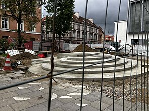 Formuojama erdvė Vokiečių gatvėje Formuojama erdvė Vokiečių gatvėje