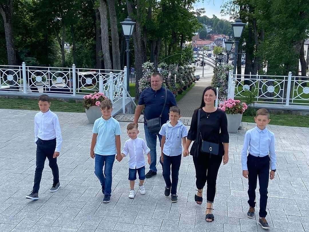 Jurgitos ir Mindaugo Gaudiešių šeima Jurgitos ir Mindaugo Gaudiešių šeima