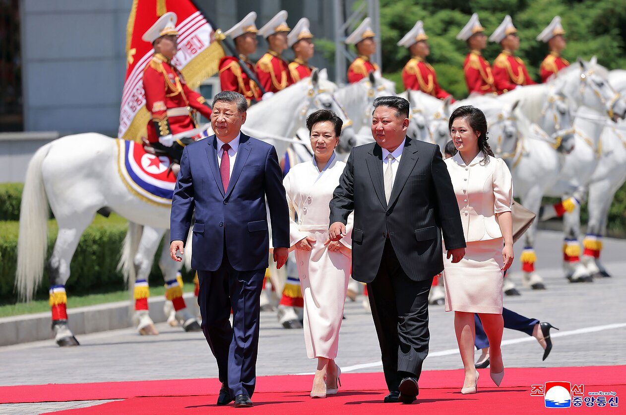 Kim Jong Uno vizitas Šiaurės Korėjoje Kim Jong Uno vizitas Šiaurės Korėjoje