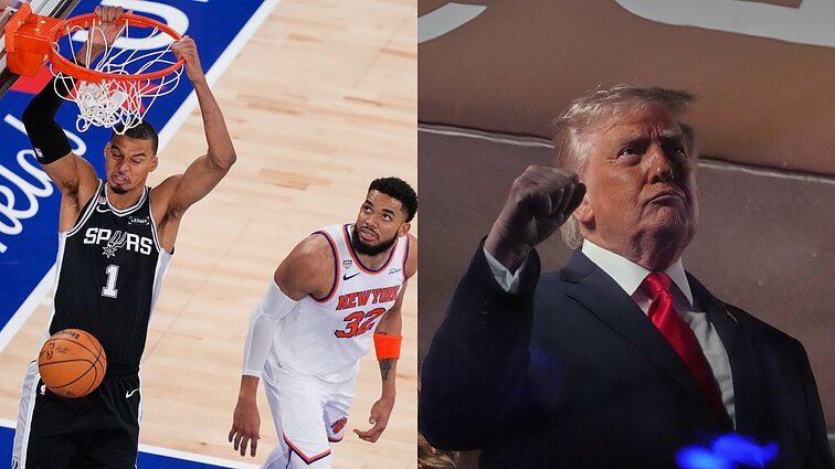 NBA finale – pirmoji „Spurs“ pergalė ir himno metu aistruolių Niujorke nušvilptas Trumpas