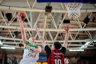 Arnas Butkevičius ir Lukas Uleckas, LKL finalas: Utenos „Juventus“ – Kauno „Žalgiris“