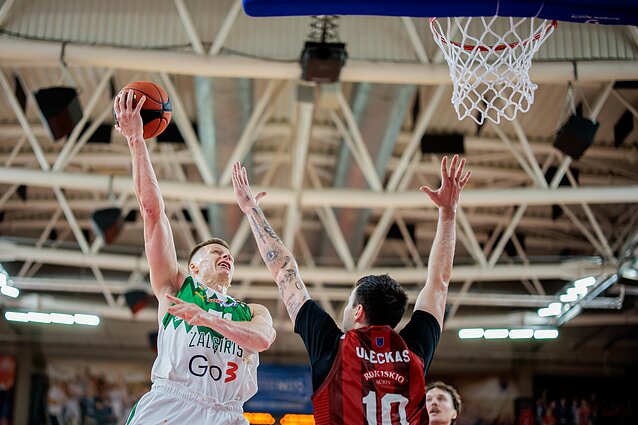 Arnas Butkevičius ir Lukas Uleckas, LKL finalas: Utenos „Juventus“ – Kauno „Žalgiris“