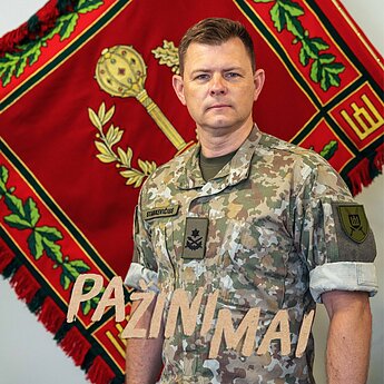 Afganistane tarnavęs brig. gen. Stankevičius: kartais galėjai pajausti šaltą mirties ranką