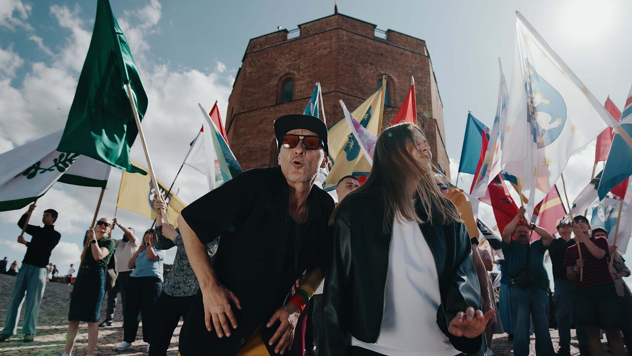 „Requiem“ klipo filmavimo akimirka „Requiem“ klipo filmavimo akimirka