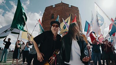 „Requiem“ klipo filmavimo akimirka „Requiem“ klipo filmavimo akimirka