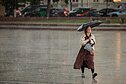 Дождь в Вильнюсе