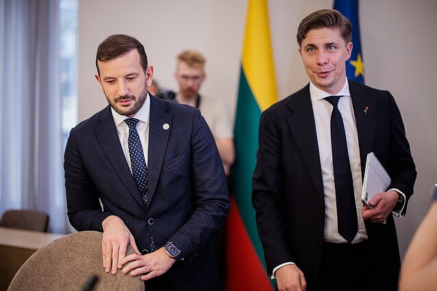 Virginijus Sinkevičius ir Mindaugas Sinkevičius