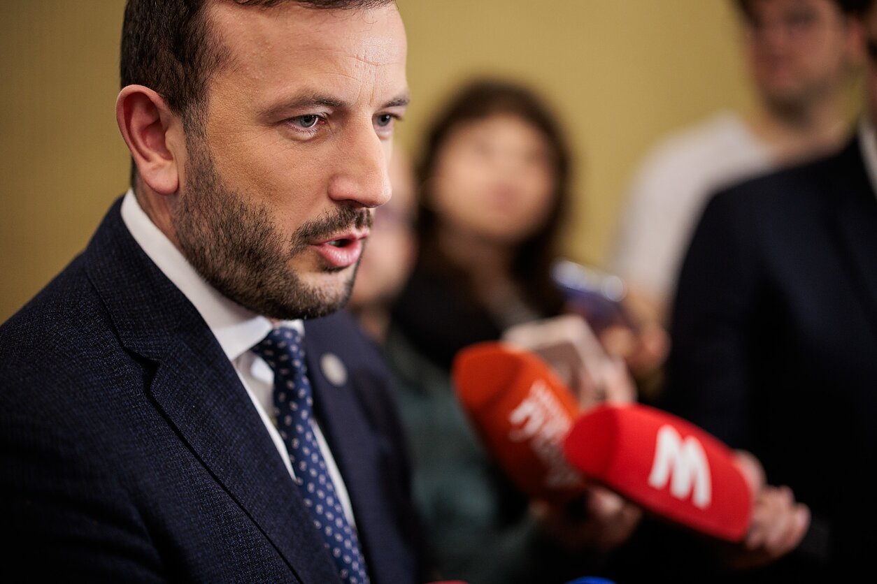 Derybos dėl naujosios koalicijos tęsiasi: Virginijus Sinkevičius Derybos dėl naujosios koalicijos tęsiasi: Virginijus Sinkevičius