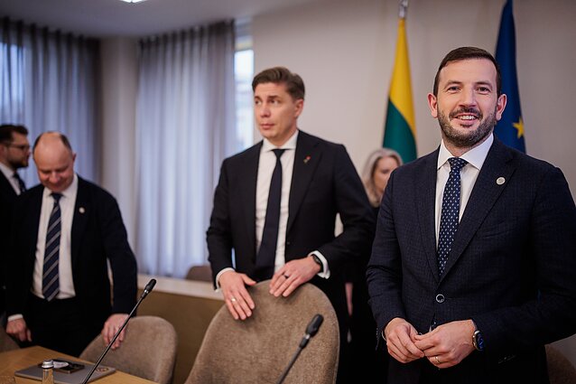 Aurelijus Veryga, Mindaugas Sinkevičius and Virginijus Sinkevičius Aurelijus Veryga, Mindaugas Sinkevičius and Virginijus Sinkevičius