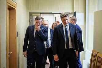 Derybos dėl naujosios koalicijos tęsiasi: Virginijus Sinkevičius, Aurelijus Veryga, Mindaugas Sinkevičius Derybos dėl naujosios koalicijos tęsiasi: Virginijus Sinkevičius, Aurelijus Veryga, Mindaugas Sinkevičius