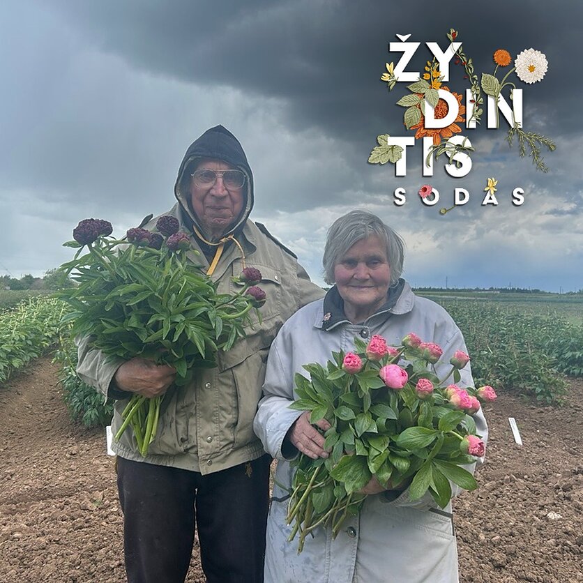 LRT./Rūta Simanavičienė, Kauno rajone gyvenantis ilgaamžis selekcininkas, agronomas Paulius Ciplijauskas su žmona Lione.