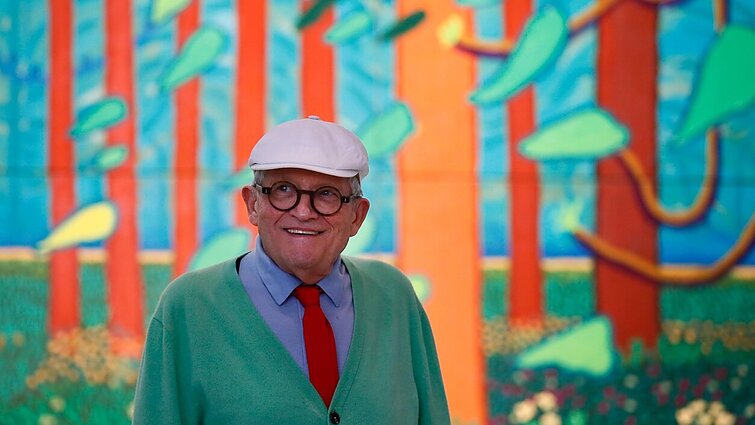 „Svarbu tapyti tai, kas patinka“: dailininką Davidą Hockney prisimenant