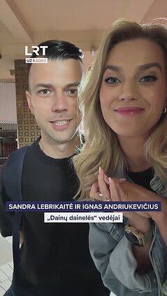 LRT „Už kadro“: kaip atrodė „Dainų dainelės“ finalinio koncerto užkulisiai?