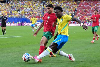 Vinicius Junioras ir Achrafas Hakimi Vinicius Junioras ir Achrafas Hakimi