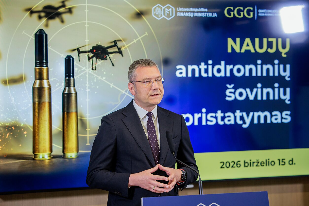 Giraitės ginkluotės gamykla pradeda gaminti antidroninius šovinius