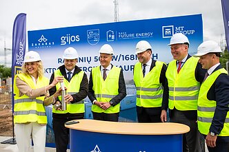 Raseinių rajone pradedamas statyti baterijų parkas