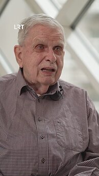 Rašytojas Tomas Venclova pristato naujausią knygą